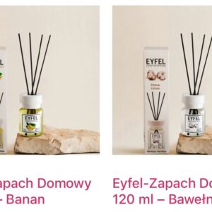 Zapachy do domu Eyfel - różne rodzaje