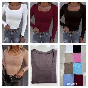 Bluzka Prążek Uni - polska produkcja