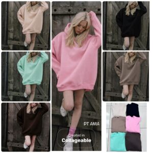 Bluza Ocieplana Oversize