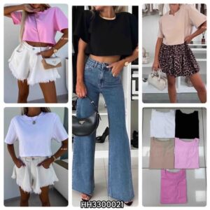Crop Top z Poduszkami