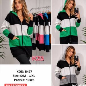 bluza kilkukolorowa