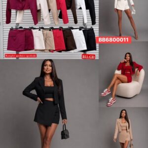 damski elegancki komplet dwuczęściowy