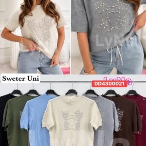 sweter ze wzorkiem