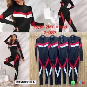 kombinezon śliski material lycra