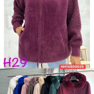 purzysta bluza zapinana