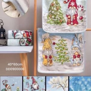 ścierka z motywem bożonarodzeniowym
