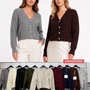 bluzka v neck zapinana